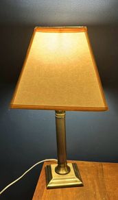 Brass Table Lamp x2