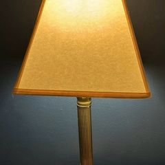 Brass Table Lamp x2