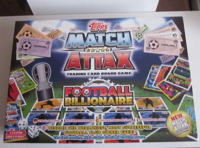 Football Topps Match Attax Trading Card Board Game