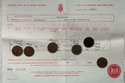 Phil Lynott of Thin Lizzy fame - Birth Certificate - Free Postage