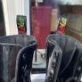 Dr Martens Jadon Hi Black Rainbow Patent Platform Boot Image 3