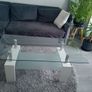 glass coffee table Image 3