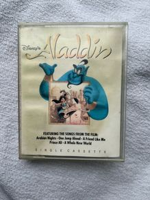 Vintage Disney Aladdin Cassette Tape. Extracts / Songs