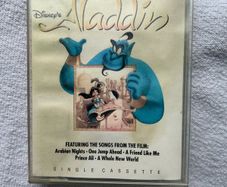 Vintage Disney Aladdin Cassette Tape. Extracts / Songs