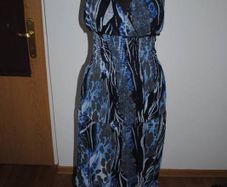 Halterneck maxi dress size UK10 EU38 Postage included