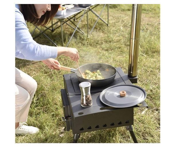 Cast Iron Outdoor Stove Portable Tent Wood Stove