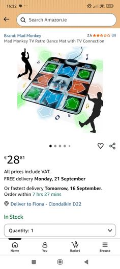 dance mat