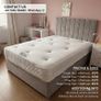 Modern Divan Bed Frame with Mattress Free Delivery Image 2