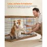Dog cage puppy run  free-range enclosure with steel mesh Image 3
