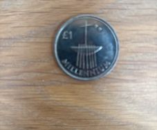 Millennium Irish Pound Coin