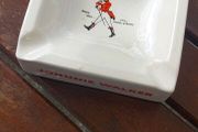 johnnie walker, collectors item,,lovely advertising display ashtray, free shipping within Ireland thank you, sold as is