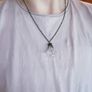 Pink flower pendant necklace Image 4