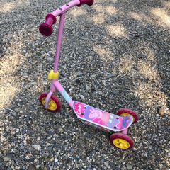 Girl's Peppa Pig Scooter - Three-wheel