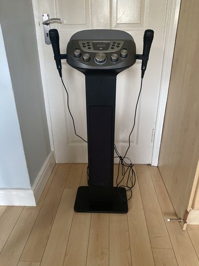 Karaoke Machine with built in Speaker, Light and Microphones