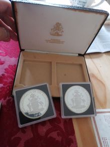 1978 Bahamas 10 Dollars Silver Proof Coins