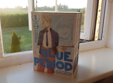 Blue Period by Tsubasa Yamaguchi Manga Box set volumes 1-6