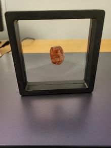 Golden rutile quartz