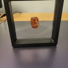 Golden rutile quartz