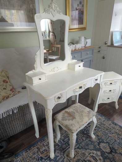 Dressing table, stool, & locker