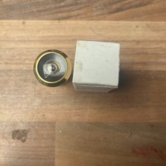 Brass peephole