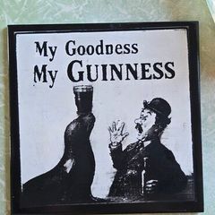 Vintage Guinness Wall Plaque