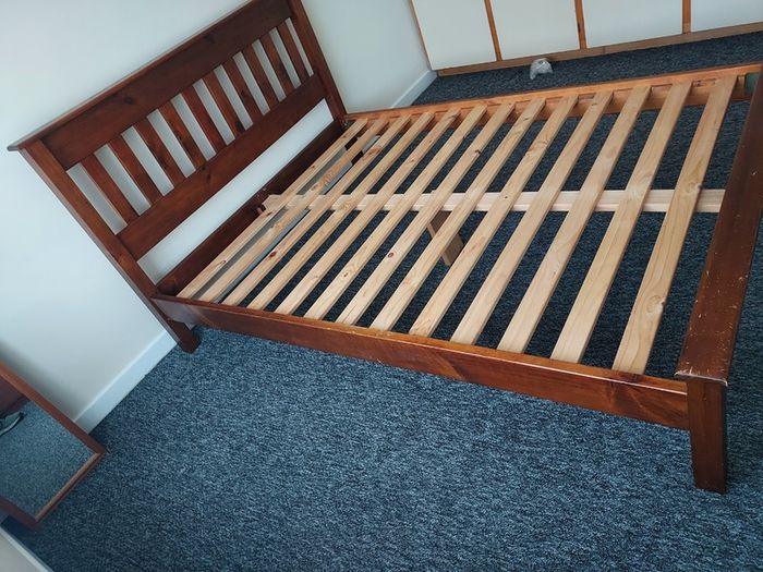 Wooden King Size Bed