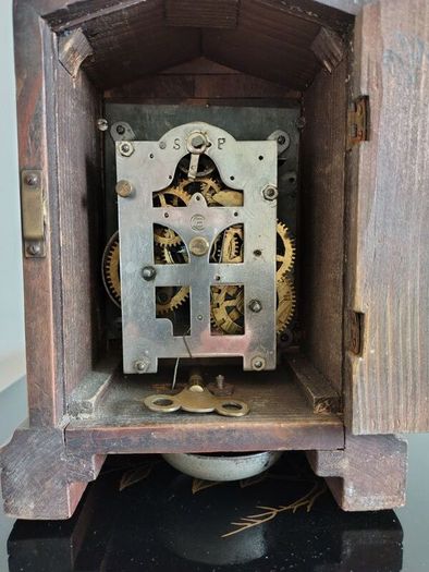Antique German Badische Mantel Clock