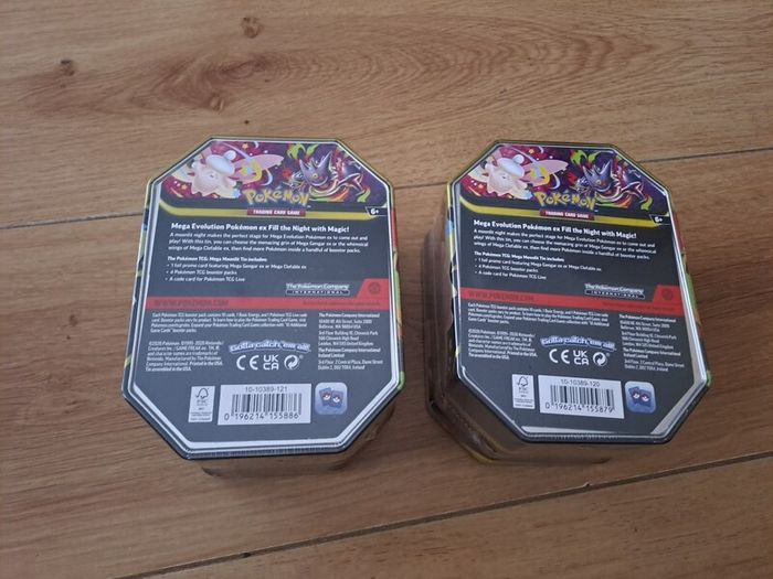 Pokemon TCG Mega Gengar ex + Mega Clefable ex