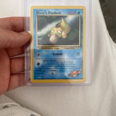 Mistys psyduck 54/132 pokemon card
