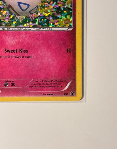 Pokemon Togepi 9/12 McDonald's 2015 Promo Holo English