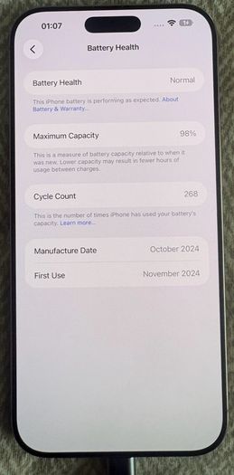 Apple iphone 16 pro max 256GB