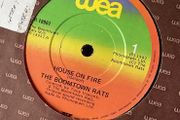 Boomtown Rats 7 inch single House on Fire