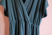Monki Green Jersey Dress Size XL