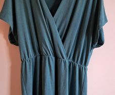Monki Green Jersey Dress Size XL