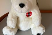 Vintage 1990s with tags Polar bear Coca-Cola Plush