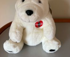 Vintage 1990s with tags Polar bear Coca-Cola Plush
