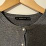 Zara Knit Cardigan with Faux Pearl Buttons Image 3