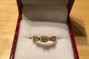 18ct Yellow Gold 5 Stone Diamond Ring