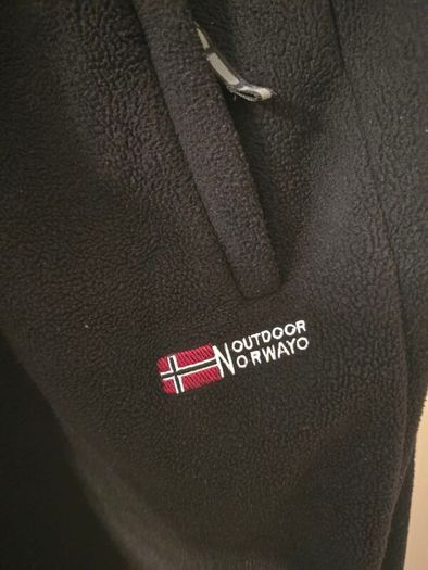 XL - Men's Autumn Winter Norwegian Fleece Pants Outdoor Velvet