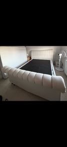 King size (5ft) EZ Living Thiago Ottoman Storage bed