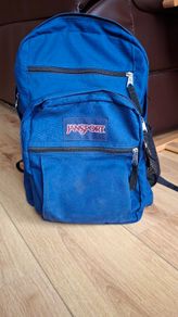 Jansport blue backpack