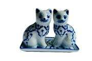 Ceramic Cat Salt/Pepper Shakers