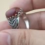 Genuine Red Agate Ring in 925 Sterling Silver Elegant Gemstone Jewelry Gift Image 4