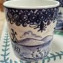 Set of 6 Balmoral willow pattern mugs Image 6
