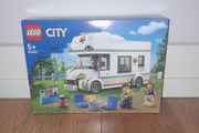 Lego campervan &amp; coffee cart