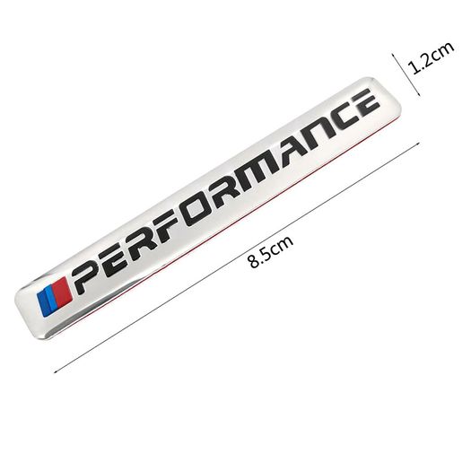 Car Decal Logo Badge Auto Accessories Sticker M Power Performance For BMW M 1 3 4 5 6 7E Z X M3 M5 M6 Mline Emblem