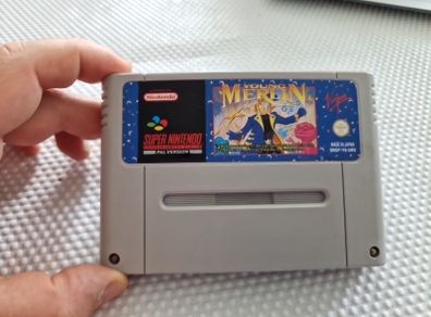 Young Merlin Snes Super Nintendo Arcade Retro Games Original