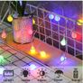 Fairy Lights Battery, 7M 60 LED Globe String Lights with 8 Lighting Modes, Fairy Light Battery Waterproof for Indoor, Outdoor, Christmas (Multi-Coloured) Image 2