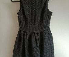 Therapy Black Textured Sparkle Dress