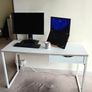 Home Office Desk with Drawer Excellent Condition Image 2